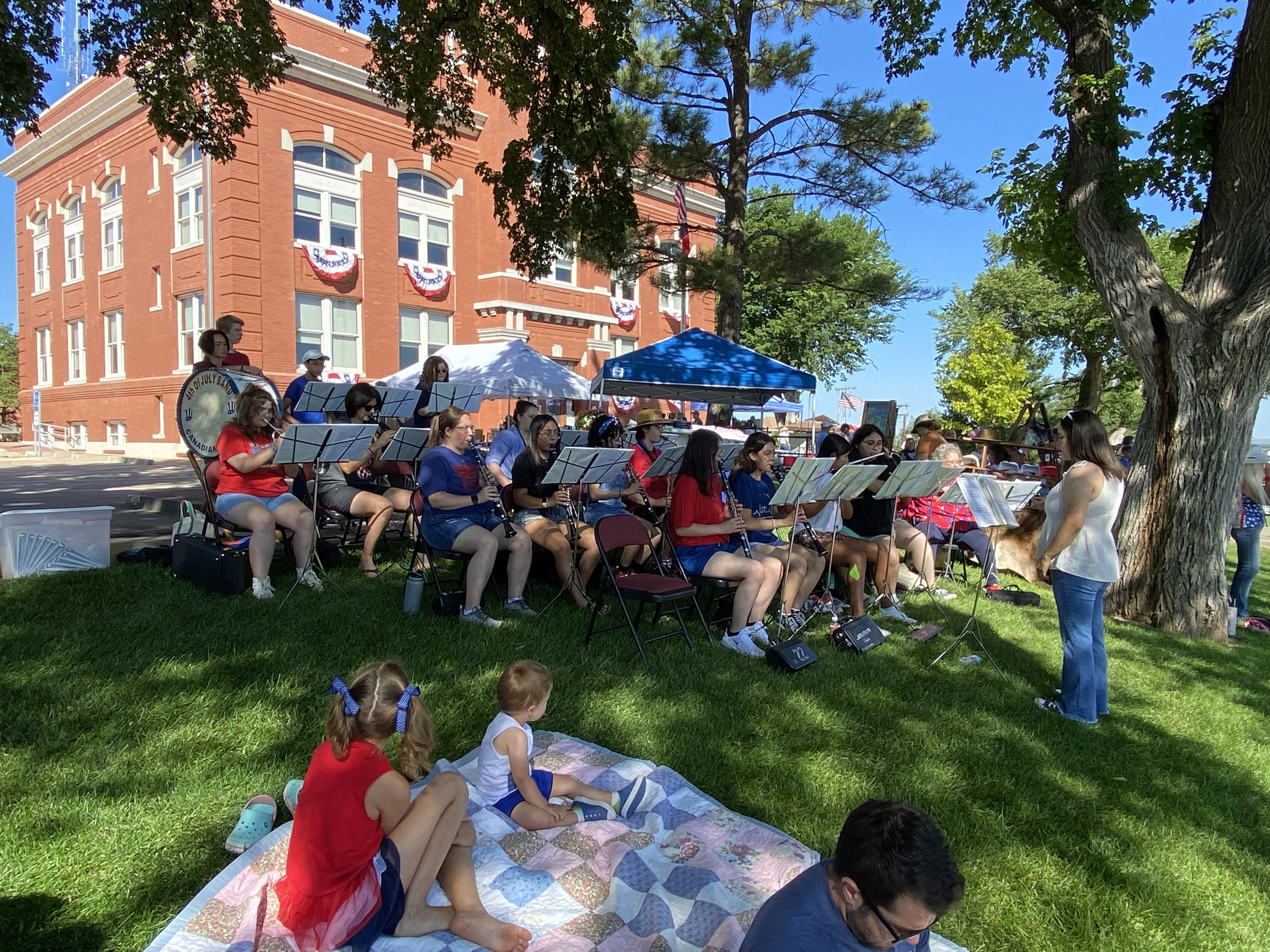 Smiley Johnson Municipal Band / photo by Lisa Johnson