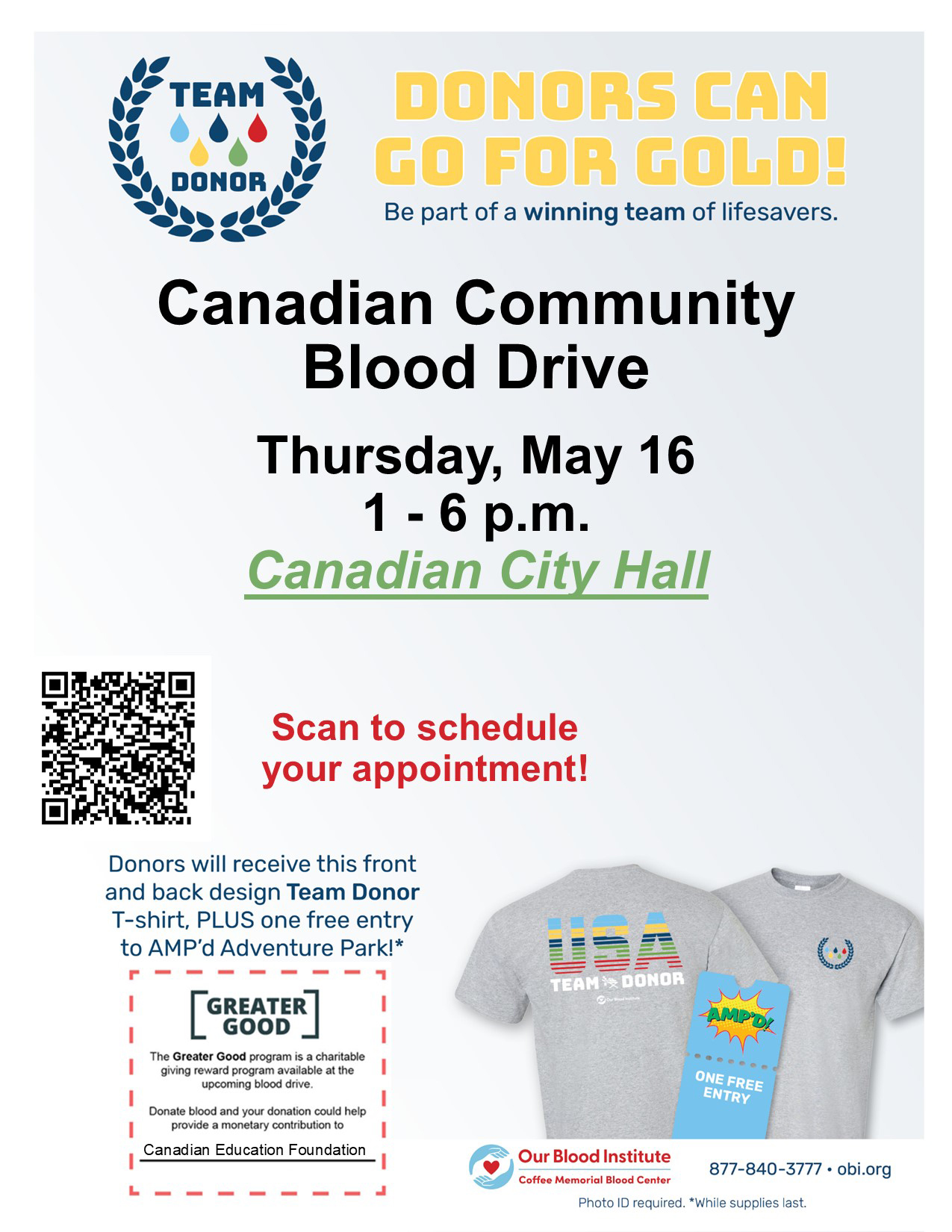 Canadian Community Blood Drive
