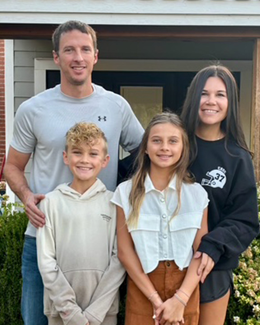 Bryan Bartlett and family