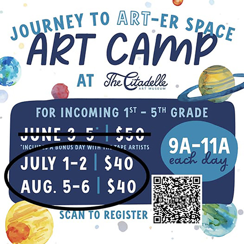 The Citadelle Art Museum's Journey to Art-Er Space Art Camp