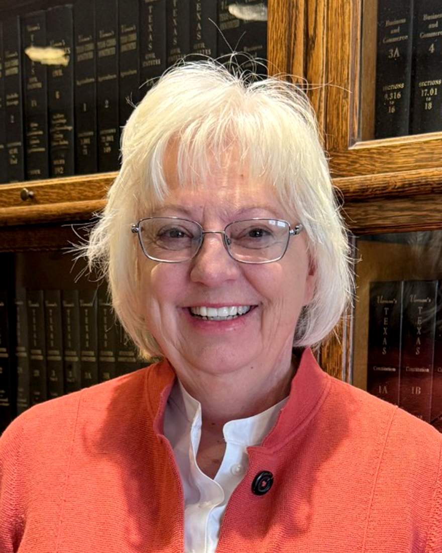 Hemphill County Treasurer Kay Smallwood