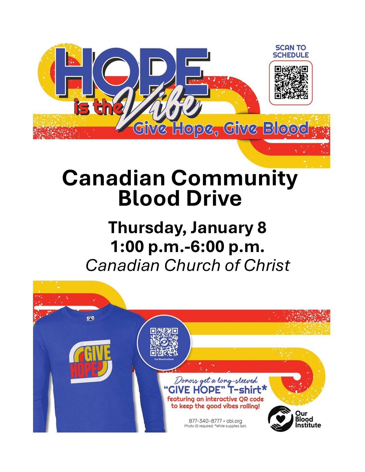 Canadian Community Blood Drive