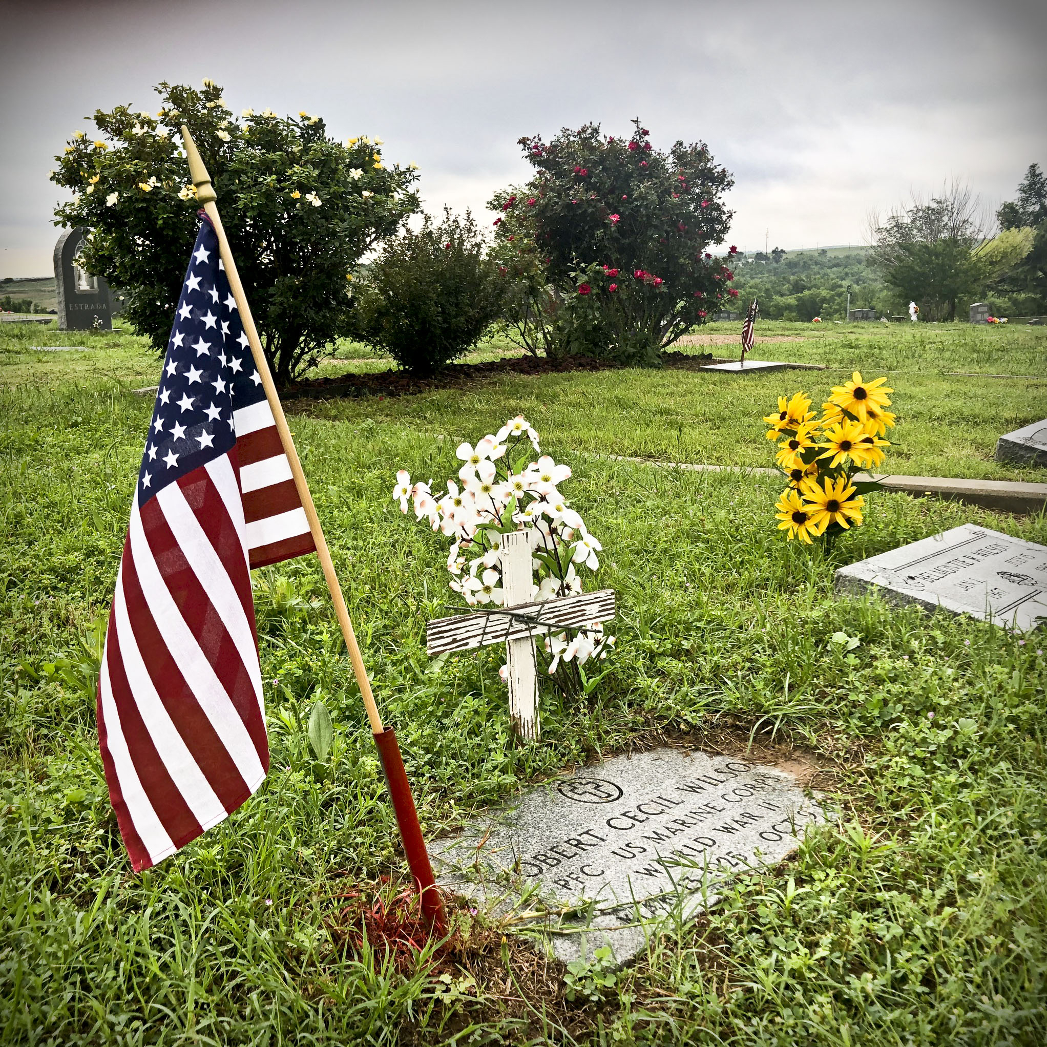 Memorial Day 2020 at Edith Ford Cemetery