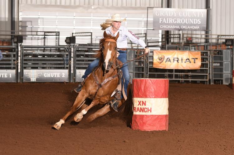 Dessa Hext and Flair wrap around the barrel