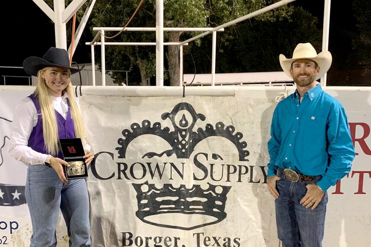 Tarleton State's Hadley Tidwell, Barrel Racing Champ