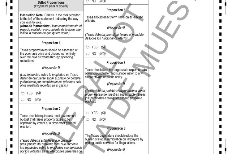 Pct 101 - Republican Primary Ballot, P2