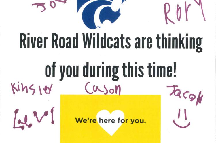 River Road thank-yous