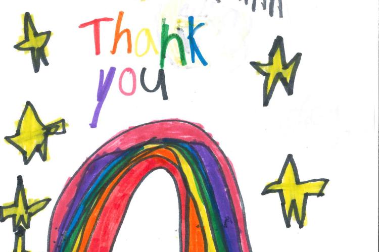Thank-yous for first responders