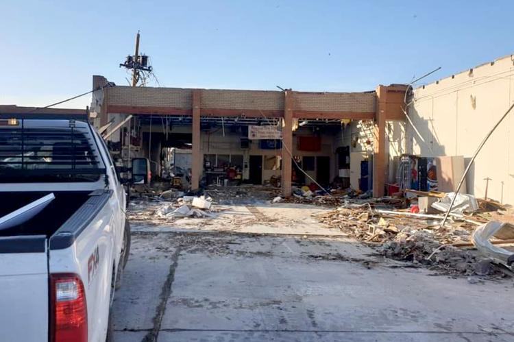 Scenes of tornado destruction in Perryton Texas