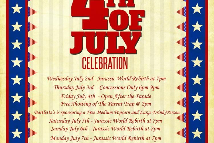 Palace Theatre Holiday Schedule