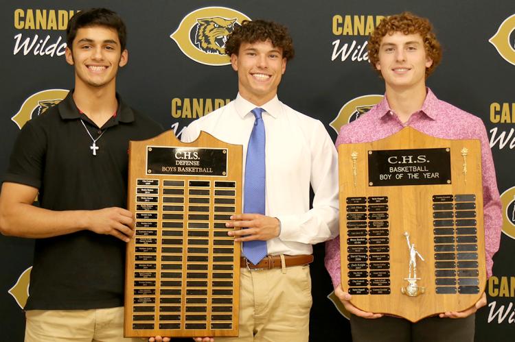 BASKETBALL: Jaxtyn Valenzuela, Trace Mitchell, Cameron Cavalier