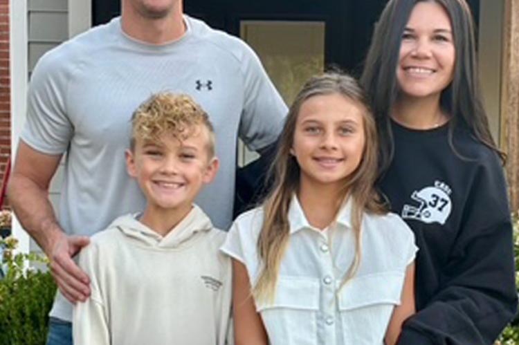 School Board Candidate Bryan Bartlett and family