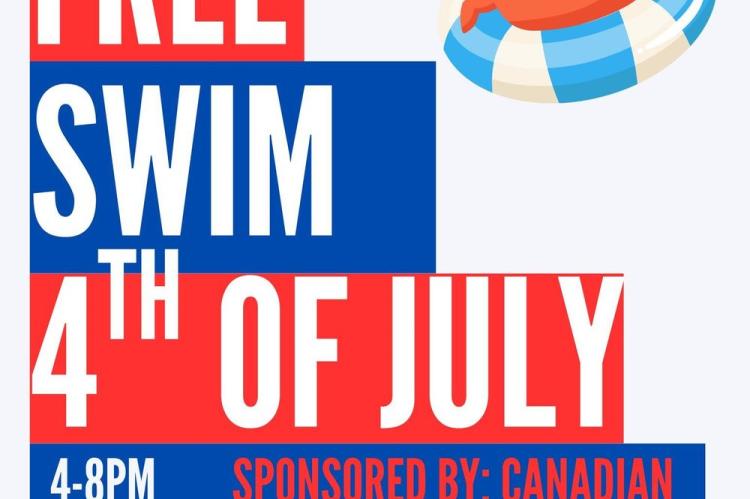 Free Swim 4th of July