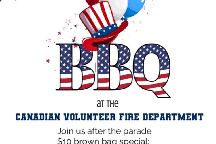 Canadian Volunteer Fire Department Barbeque