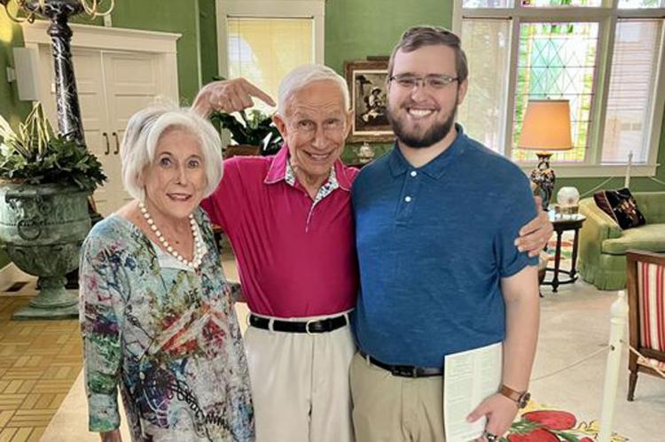 Therese Abraham, Gabriel Holloway, Dr. Malouf Abraham 
