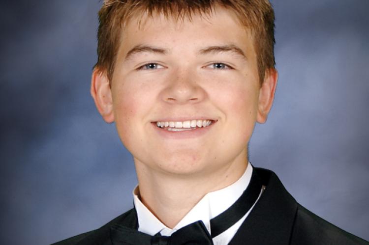 Salutatorian Cooper Powell