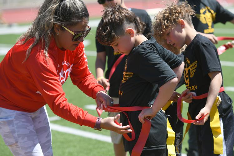 Sunday afternoon at the Canadian's All-Star Academy