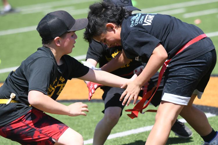 Sunday afternoon at the Canadian's All-Star Academy
