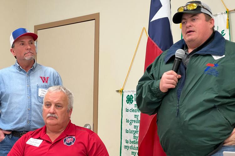 Fire Chiefs Robert Ford, Paul Dutcher, and Scottt Brewster