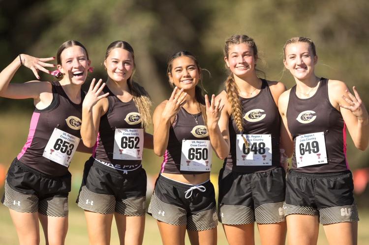 These five seniors will be making their fourth consecutive and final trip to the state cross-country meet this year.