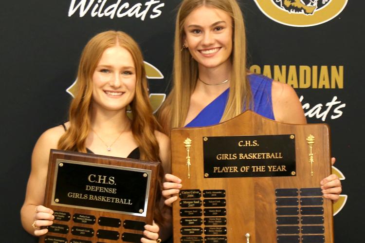 BASKETBALL: Samantha Krehbiel, Brooklyn Cochran