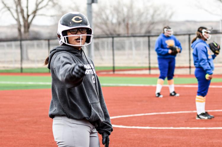 Jara stole two bases, but failed to finish the circuit and was stranded at third when the Lady Cats struck out. 