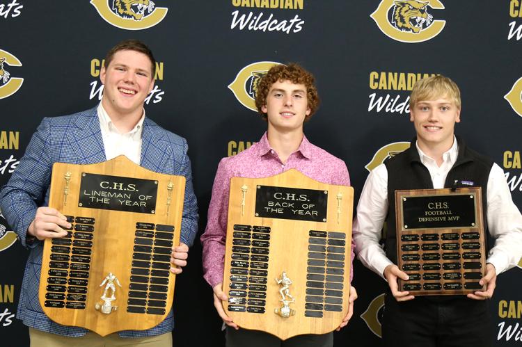 FOOTBALL: Corbin Throgmorton, Cameron Cavalier, Matt McLanahan