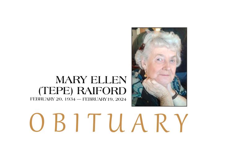Mary Ellen Raiford