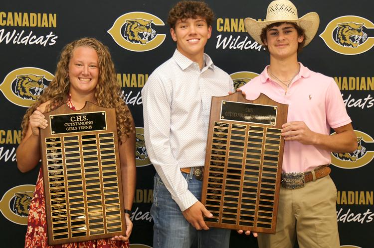 TENNIS: Kelsey Dockray, Nathan Wagner, Teagan Ash
