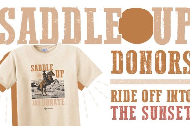 Saddle Up and Donate
