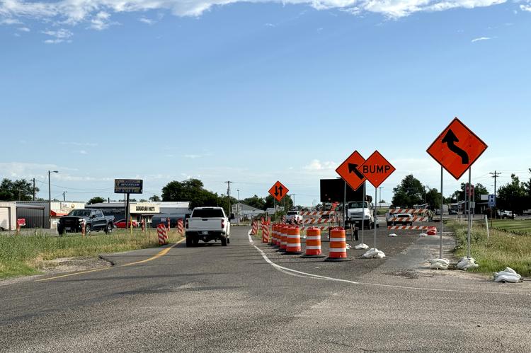 US 60 and Cedar Street intersection