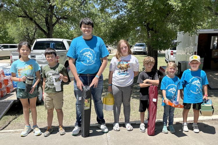 Farthest traveled: Zoe & Luke Cotta from Fort Smith, Arkansas; Most Unusual Item Fished from the Lake: Joel Gonzales with an anchor; 1st Turtle:  Lilly Kile; Ugliest Fish:  Aiden Lamb; Biggest Turtle:  Kenzington Anderson; Largest Fish:  Slade Savard