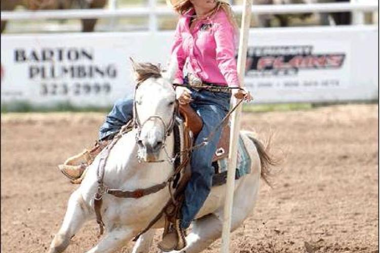 TAYLN WRIGHT, POLE BENDING