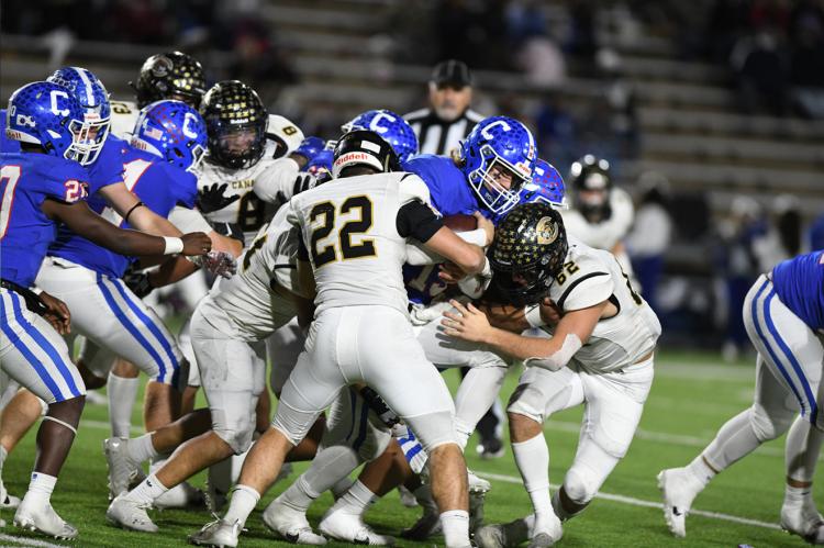 Childress saw a lot of the Wildcat 'D' Friday night. They looked kinda' like this.