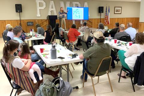 Scene from 2023 Texas Panhandle Local Food Summit