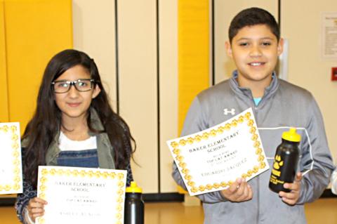 5th Grade: Rogelio Valenzuela, Ashley Avalos, Eduardo Jacquez, Miles Lee
