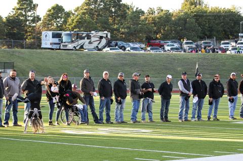 The pregame activities were sponsored by the Canadian Education Foundation, featuring a tailgate party in the parking lot and, out on the field, a salute to a hometown football legend, Coach Paul Wilson, and the Honor Teams from the 1985–94 football seasons—a lineup of football players, cheerleaders, and drum majors.