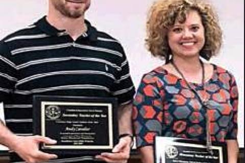 Andy Cavalier and Heather Saenz