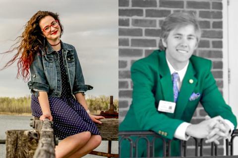 Carleigh Thompson and Alex Smith