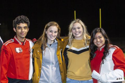 Eric Gonzalez, McKenna Cavalier, Abby Isom, and Nancy Rocha