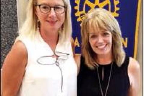 ROTARIAN ANNA BOOZE AND KELLY ENGLISH