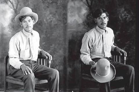 J.C. Born photograph identified as Antonio Muro, a Mexican immigrant born in 1888 and moved to Canadian in 1908
