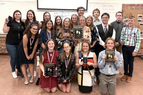 Canadian Middle and Elementary School students win District Academic UIL