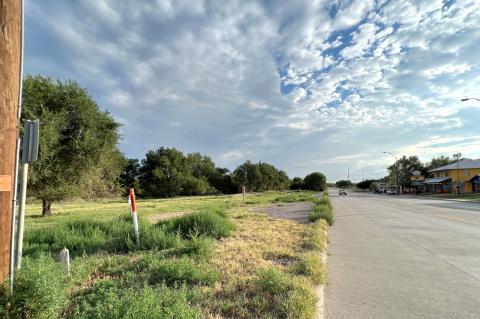 This now-vacant tract of land on US 60/83, owned by Toot 'n Totum, was approved for annexation into the city by a unanimous council vote Monday evening