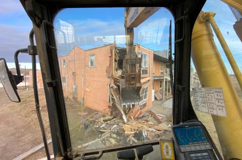 The demolition of the unsafe and unsightly Canadian Apartment complex last November ended a year-long debate over code enforcement, and opened the door to a decision by the property’s new owners—Canadian’s taxpayers—and their elected representatives to demolish the buildings, clear the land, and offer it in a public sale to recoup some of the costs, and to get the property back on the tax rolls.