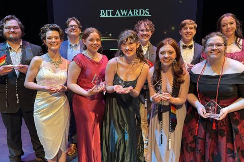 Top Student Actors, Designers Honored at WT Theatre Banquet