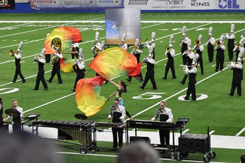 CHS Band at State Marching Contest 2019-20