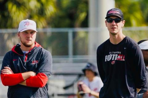 Ben Arbuckle with friend and mentor Coach Zach Kittley