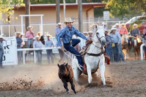Tri-state Rookie of the Year, THSRA & Tri-State Reserve Saddle Bronc Rider Benny Proffitt