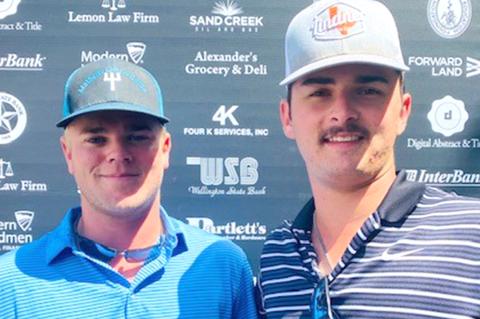 Championship flight leaders Gatlin Goad and Seth Bearden